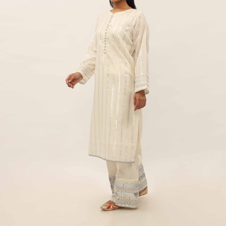 2PC- Lawn Zari Suit PS5111