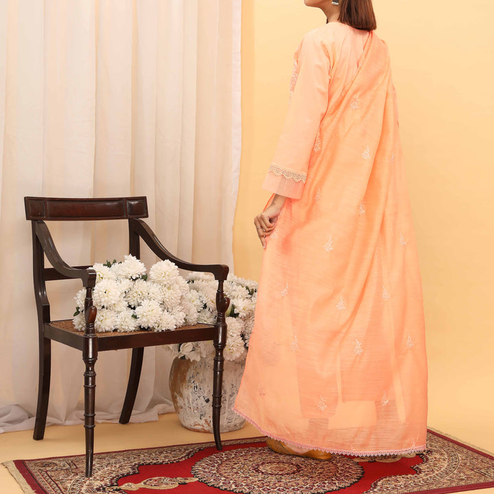 3PC- Embroidered Cambric Suit PS5150