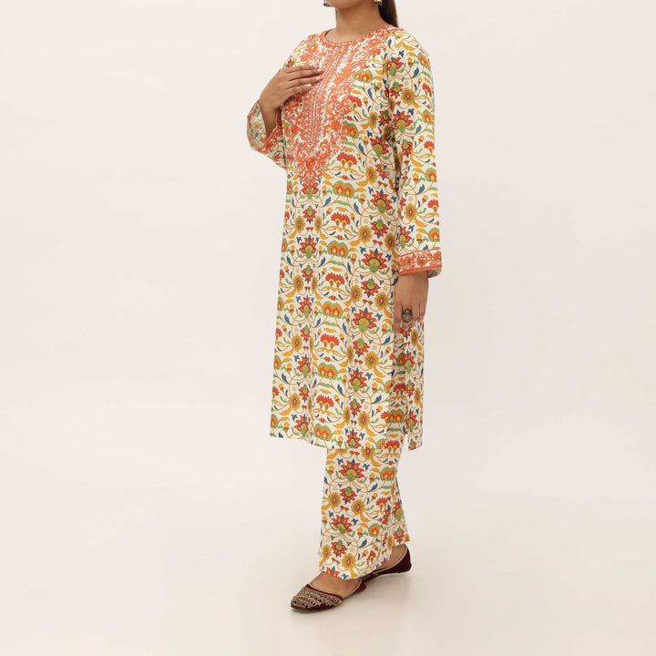 2PC- Digital Printed Cambric Suit PS5170