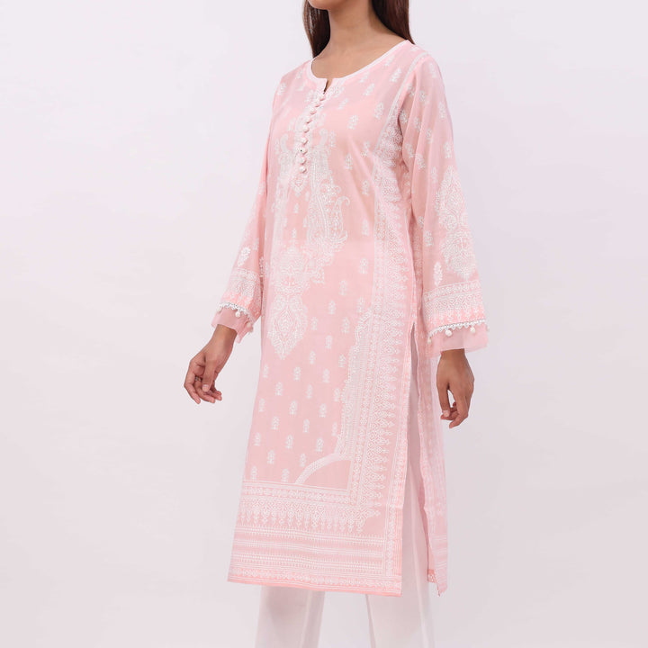 1PC- Paste Printed Lawn Shirt PS5175
