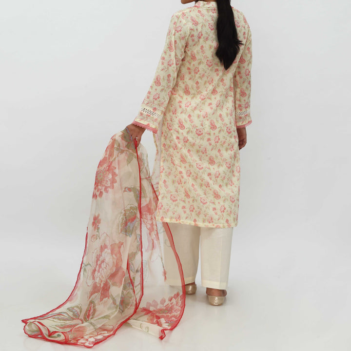 3PC- Digital Printed Lawn Suit PS5177