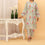 2PC- Digital Printed Intermix Cambric Embroiderd Suit PS5184
