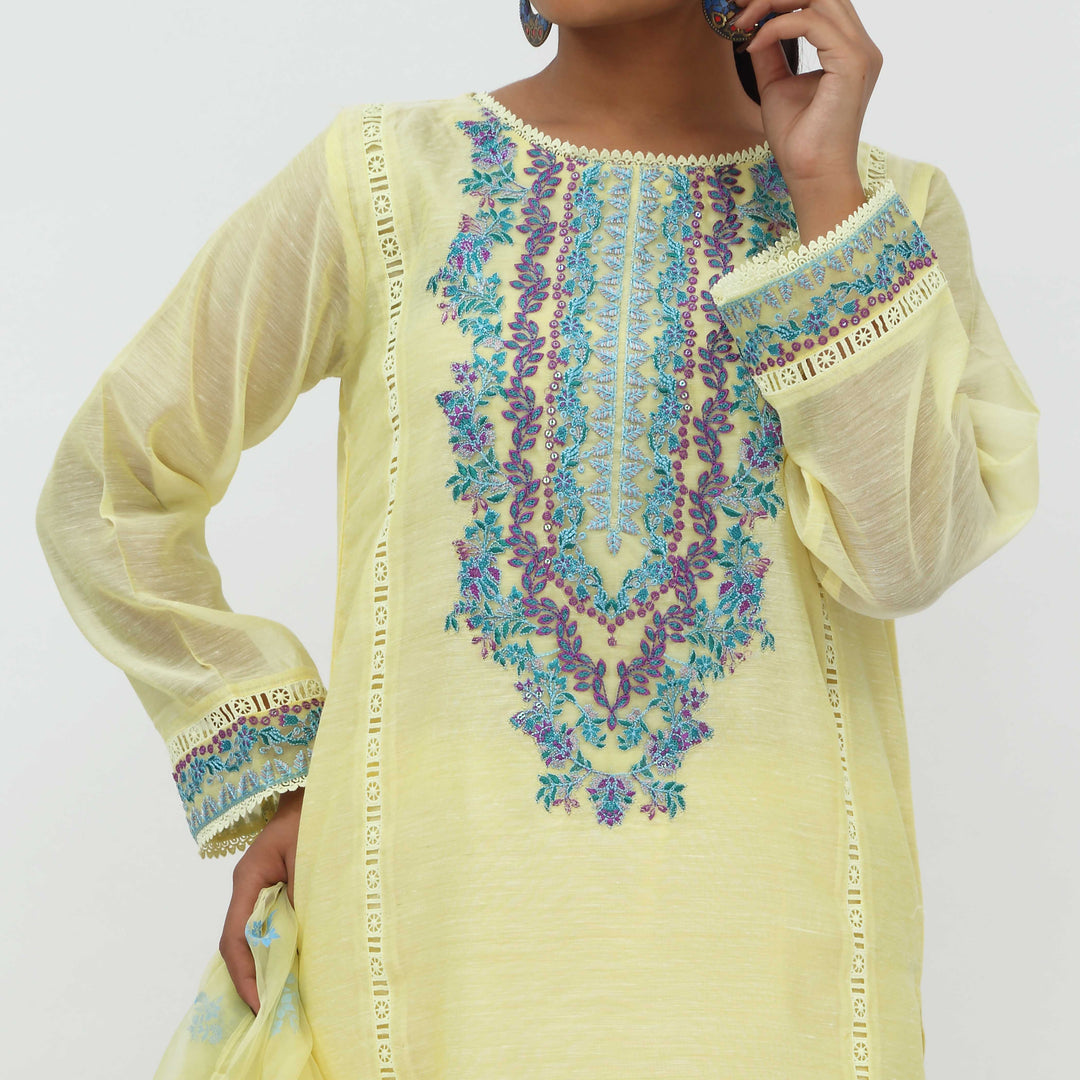 3PC- Paper Cotton Suit PS5190