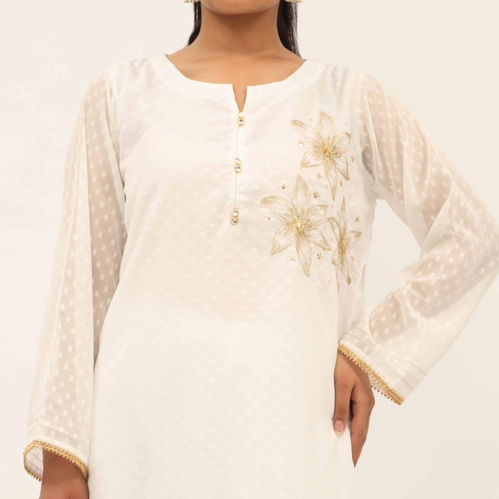 1PC- Broshia Chiffon Shirt PS5277