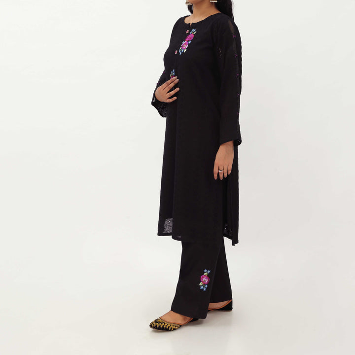 2PC- Schiffli Chikankari Lawn Suit PS5282
