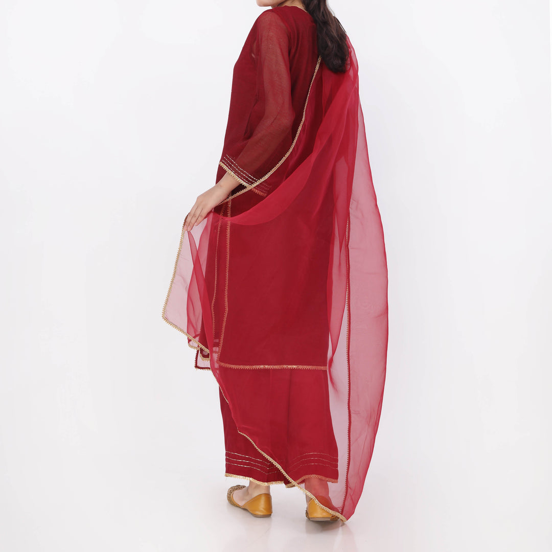 3PC- Cotton Net Suit PS5283