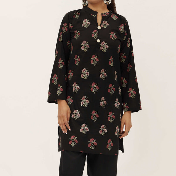 1PC- Screen Printed Cambric Shirt PS5291