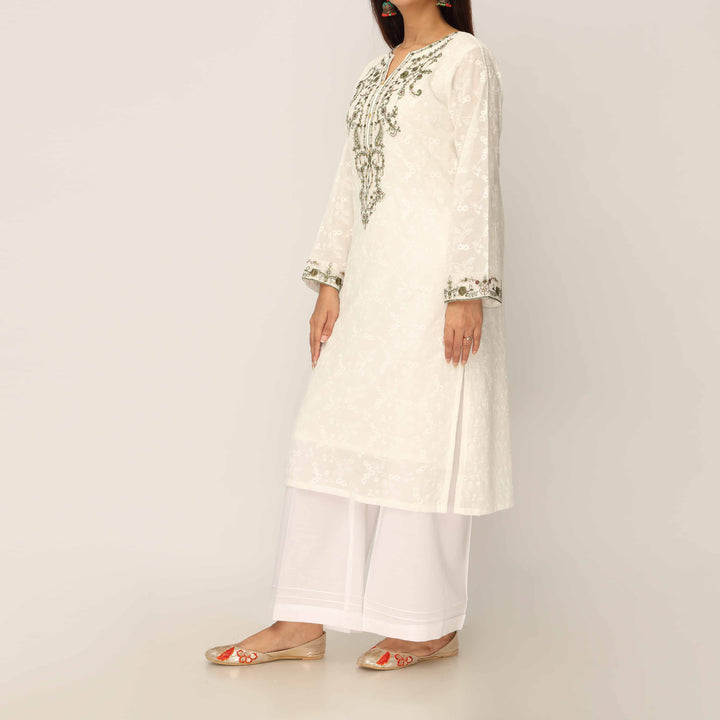 2PC- Chikan Kari Lawn Suit PS5293