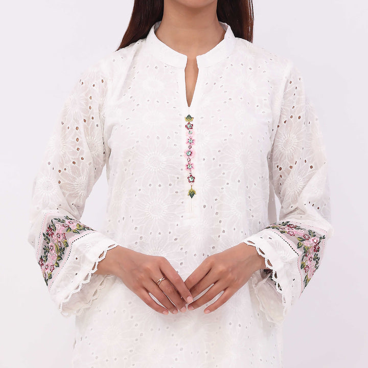 2PC- Chikan Kari Lawn Suit PS5296