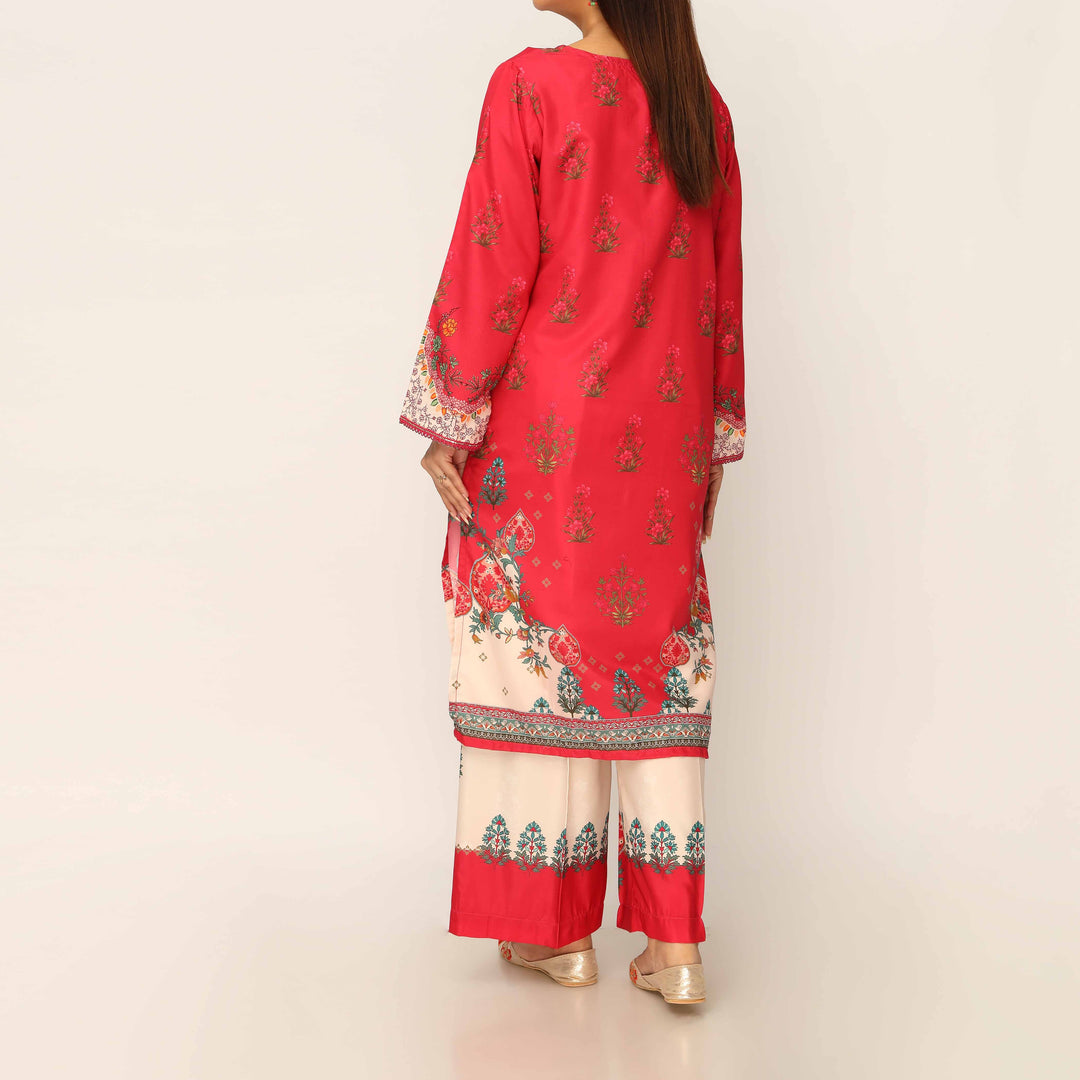 2PC- Digital Printed Cambric Suit PS5302