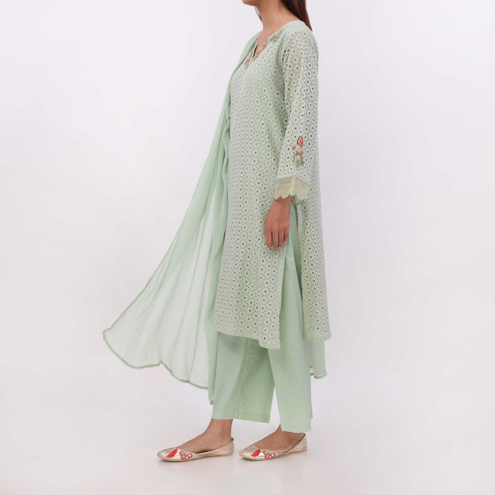 3PC- Chikan Kari Lawn Suit PS5312