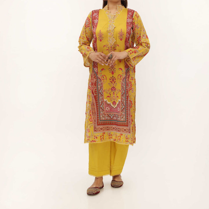 2PC- Digital Printed Lawn Suit PS5319