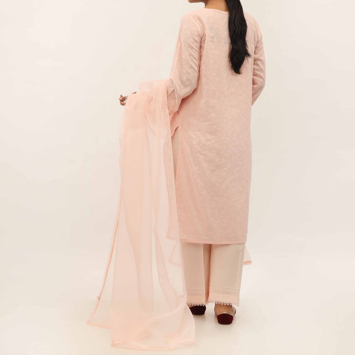 2PC- Chikankari Embroiderd Lawn Suit PS5322