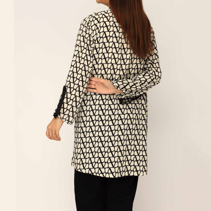 1PC- Digital Printed Grip Silk Shirt PS5326