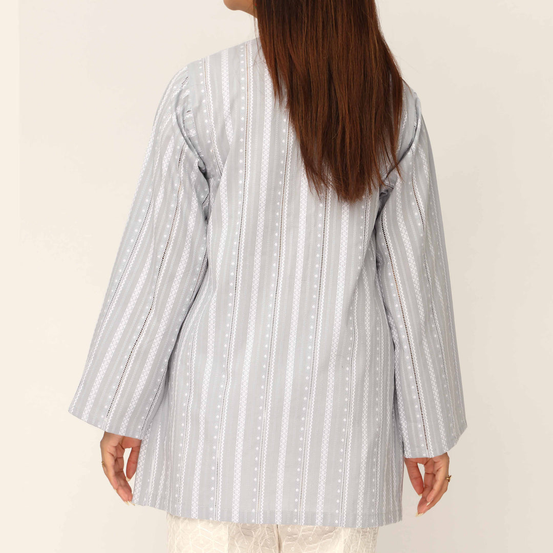1PC- Yarn Dyed Jaquard Shirt PS5327