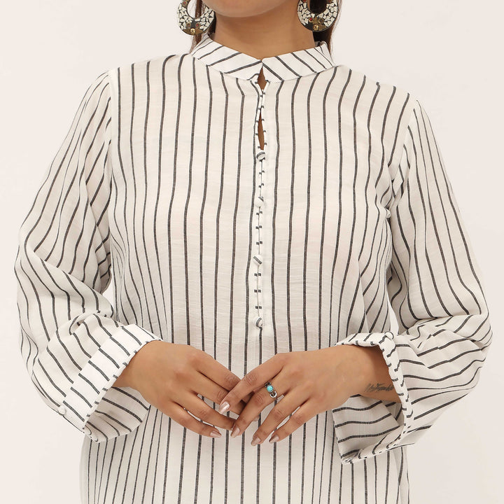 1PC- Yarndyed Poly Cotton Shirt PS5332