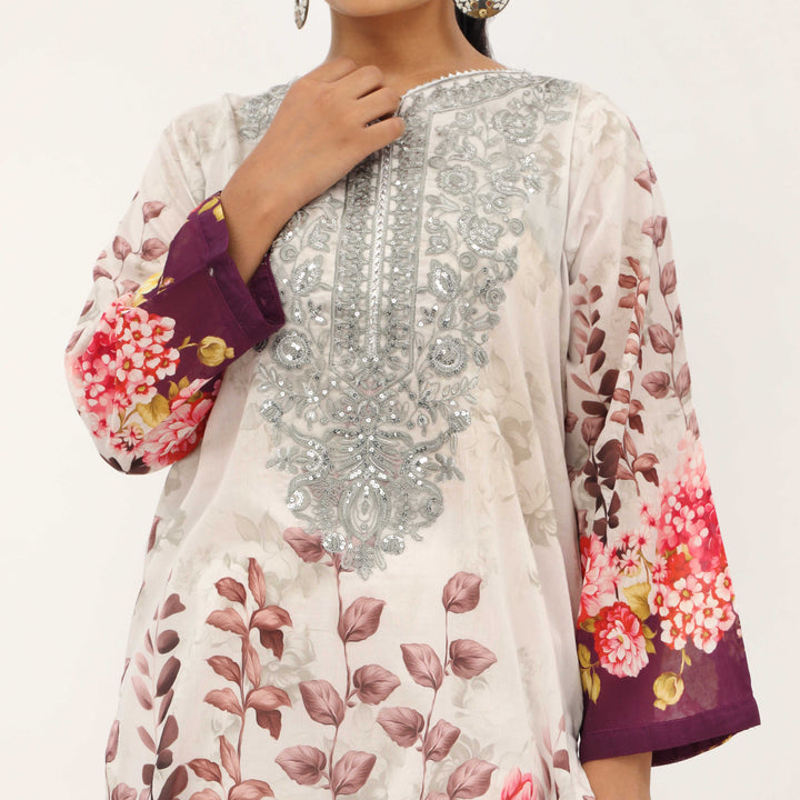 2PC- Digital Printed Lawn Suit PS5362