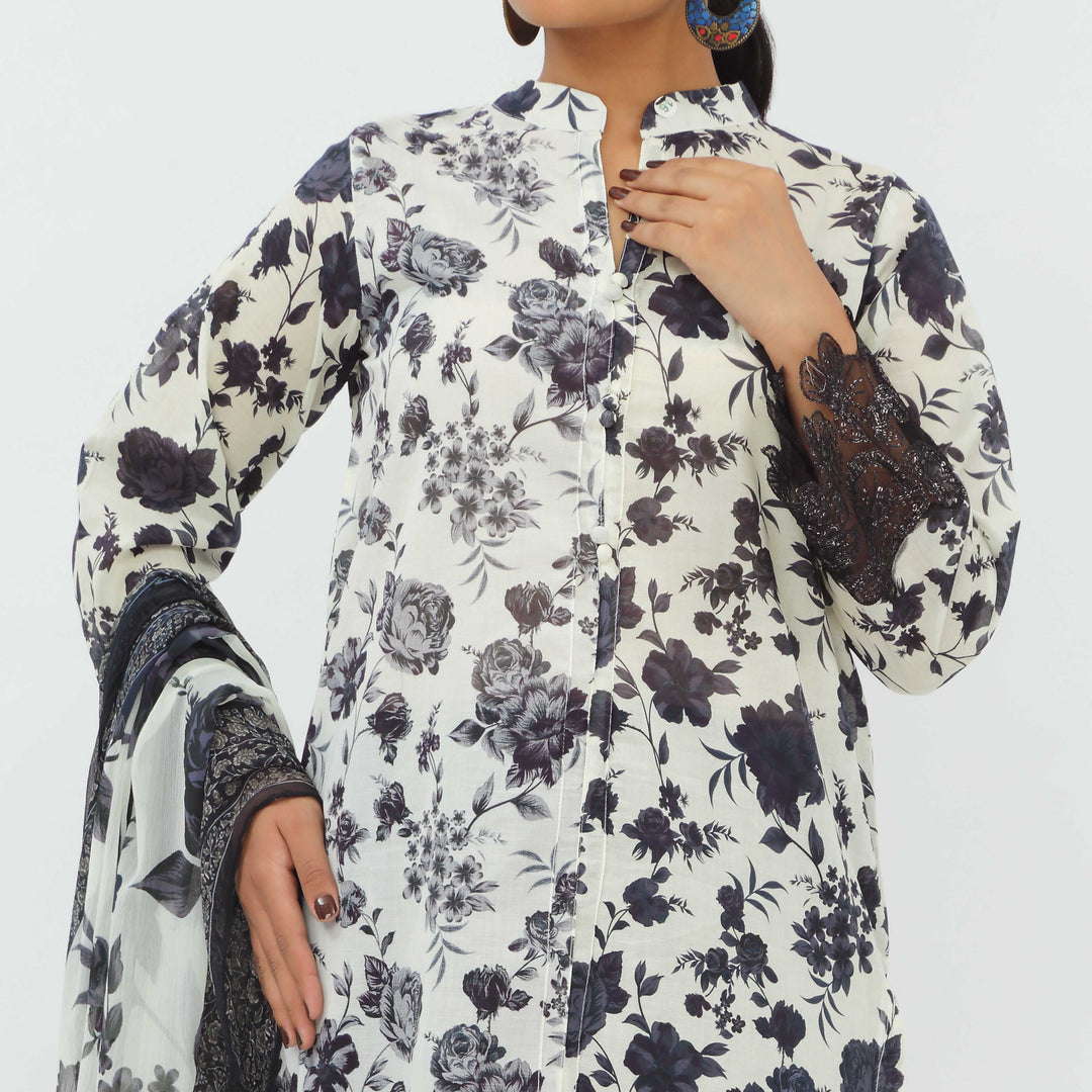 2PC- Digital Printed Lawn Suit PS5367
