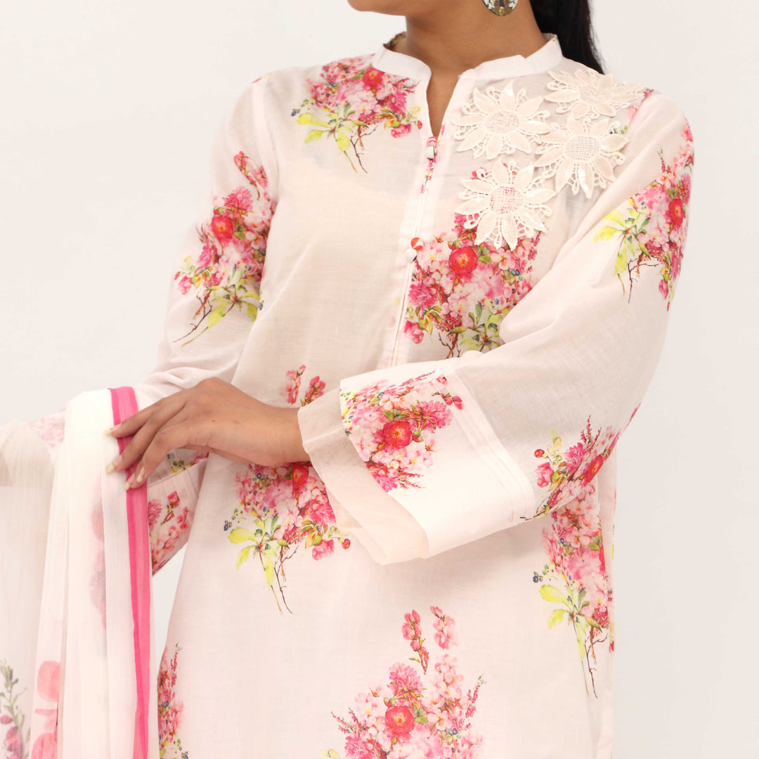 3PC- Digital Printed Lawn Suit PS5371