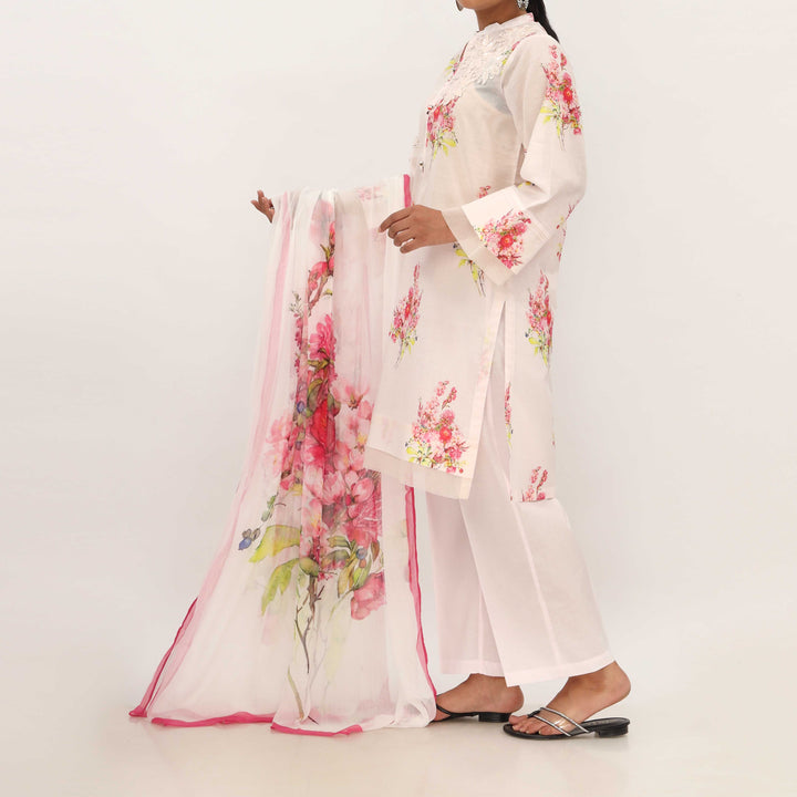3PC- Digital Printed Lawn Suit PS5371
