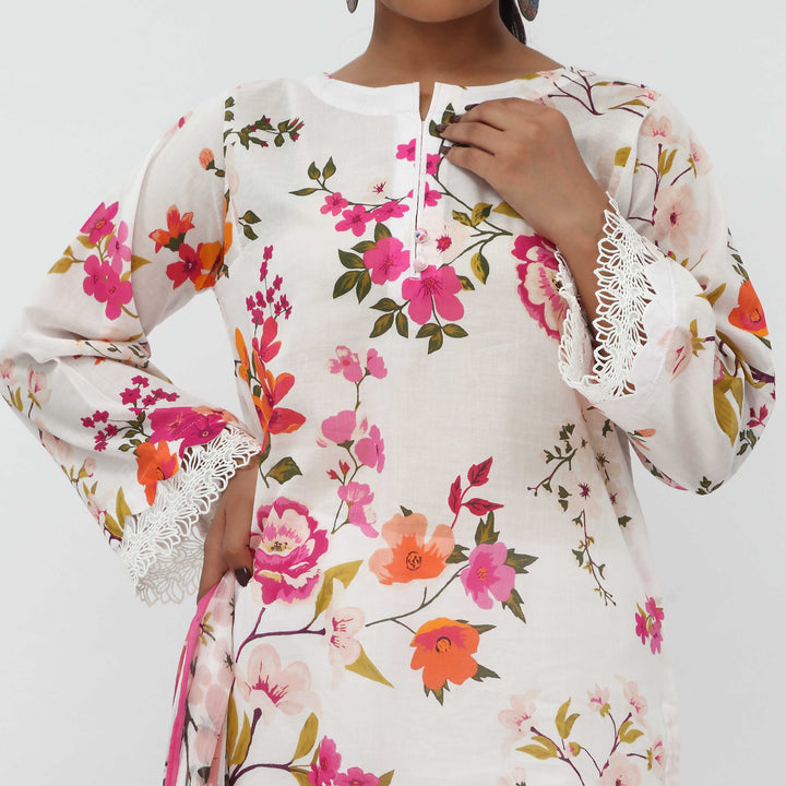 3PC- Digital Printed Lawn Suit PS5380