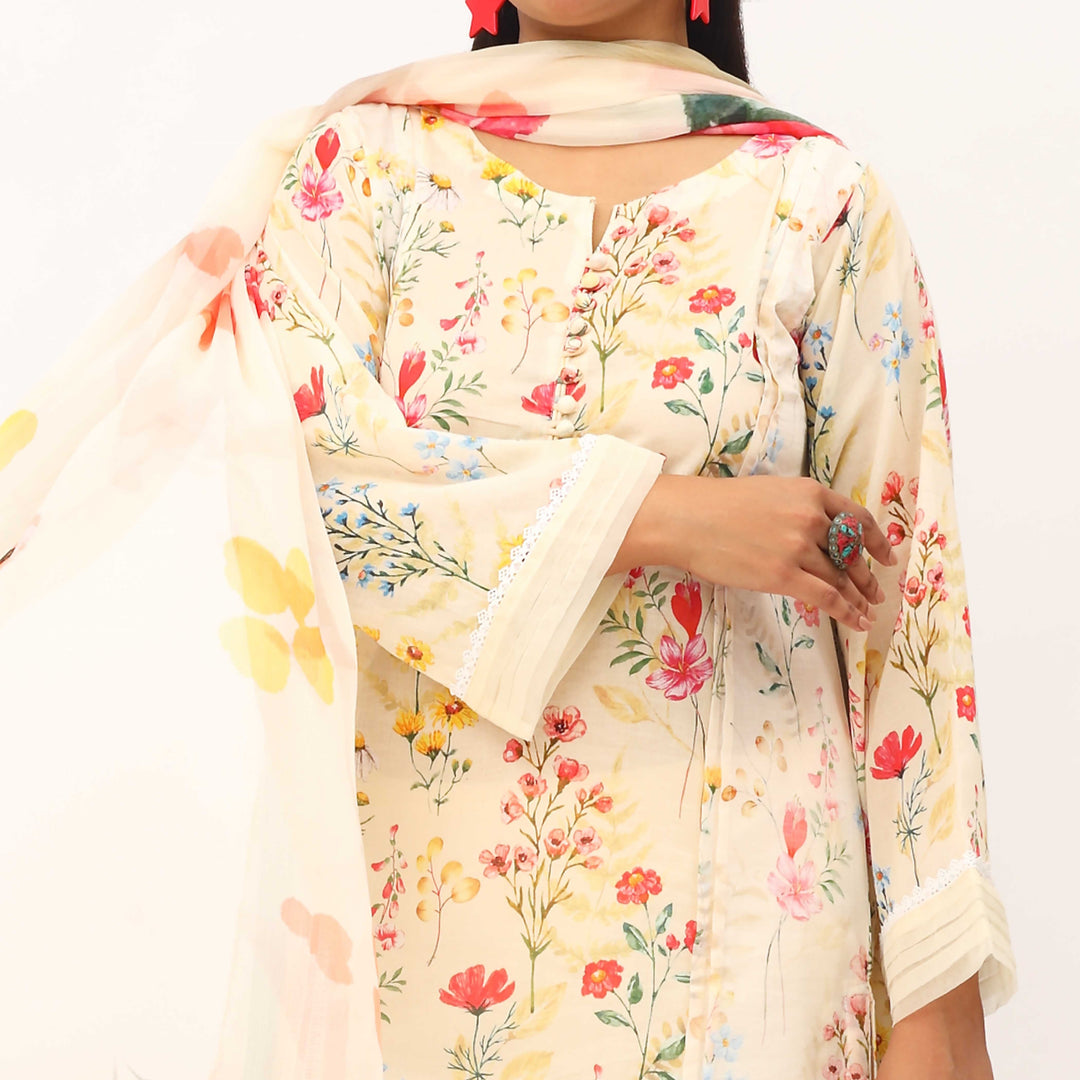 2PC- Digital Printed Lawn Suit PS5383