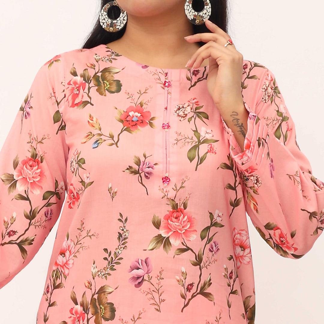 3PC- Digital Printed Lawn Suit PS5386