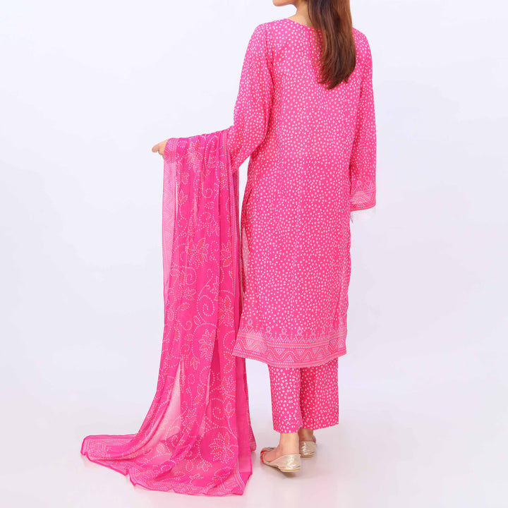 3 PC- Digital Printed Lawn Suit PS5396