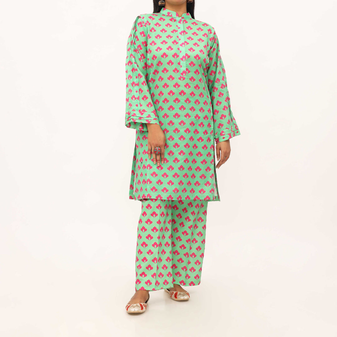 2PC- Digital Printed Lawn Suit PS5397