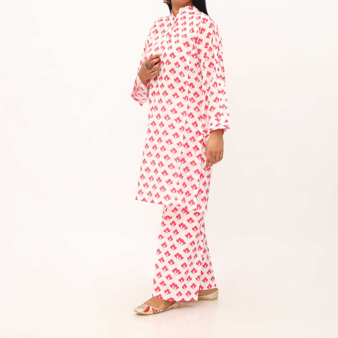 2PC- Digital Printed Lawn Suit PS5398