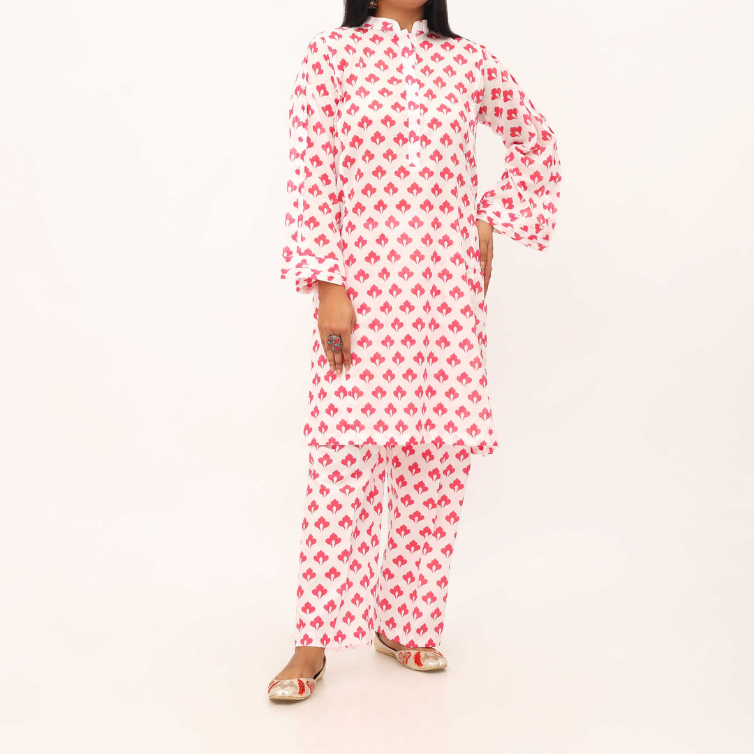 2PC- Digital Printed Lawn Suit PS5398