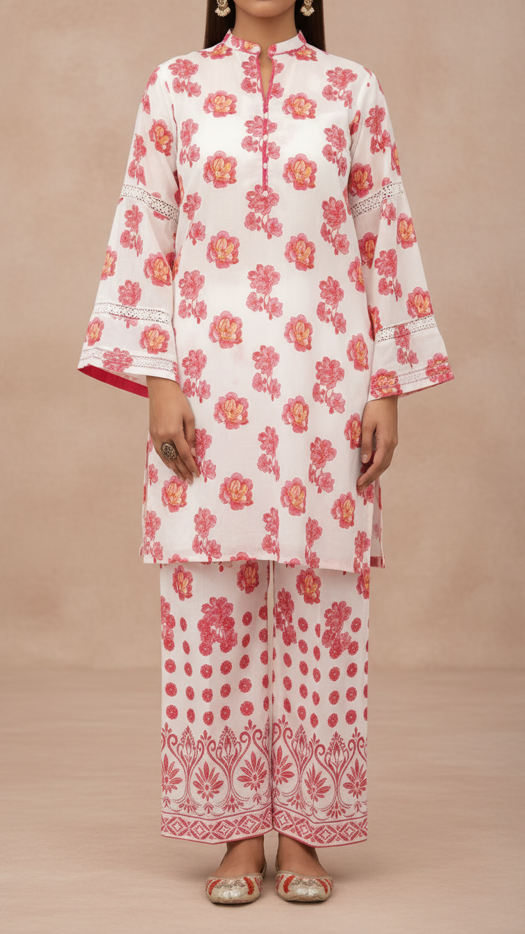 2PC- Digital Printed Lawn Suit PS5400