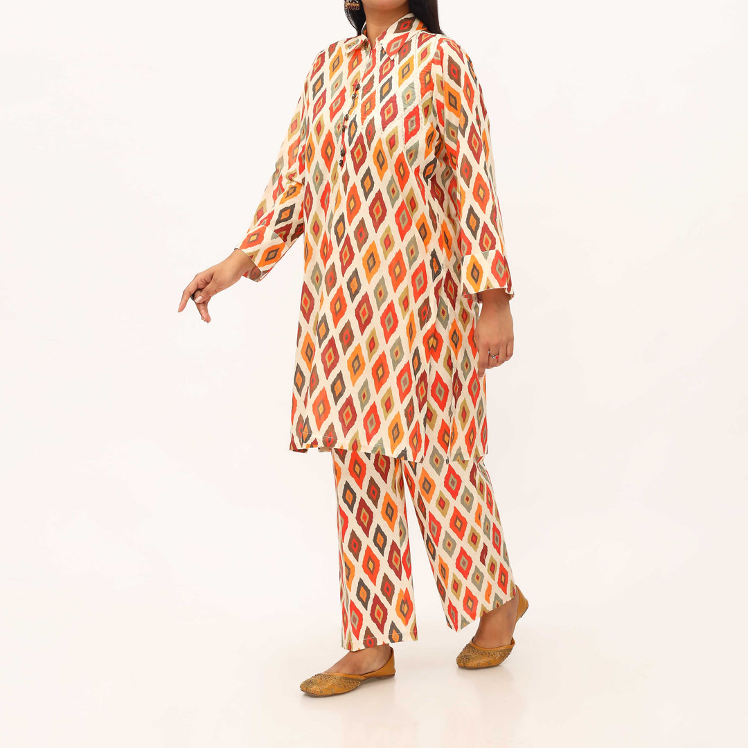 2PC- Digital Printed Lawn Suit PS5402