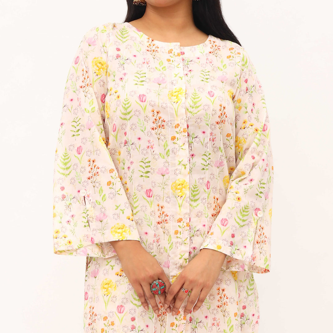 2PC- Digital Printed Lawn Suit PS5425