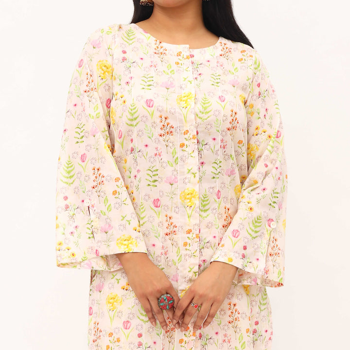 2PC- Digital Printed Lawn Suit PS5425