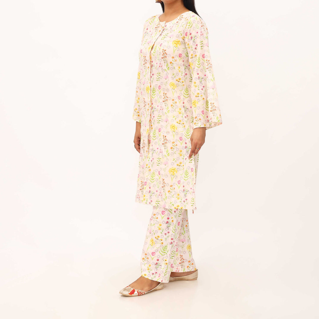 2PC- Digital Printed Lawn Suit PS5425