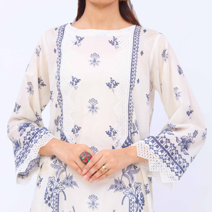 2 PC- Digital Printed Lawn Suit PS5426