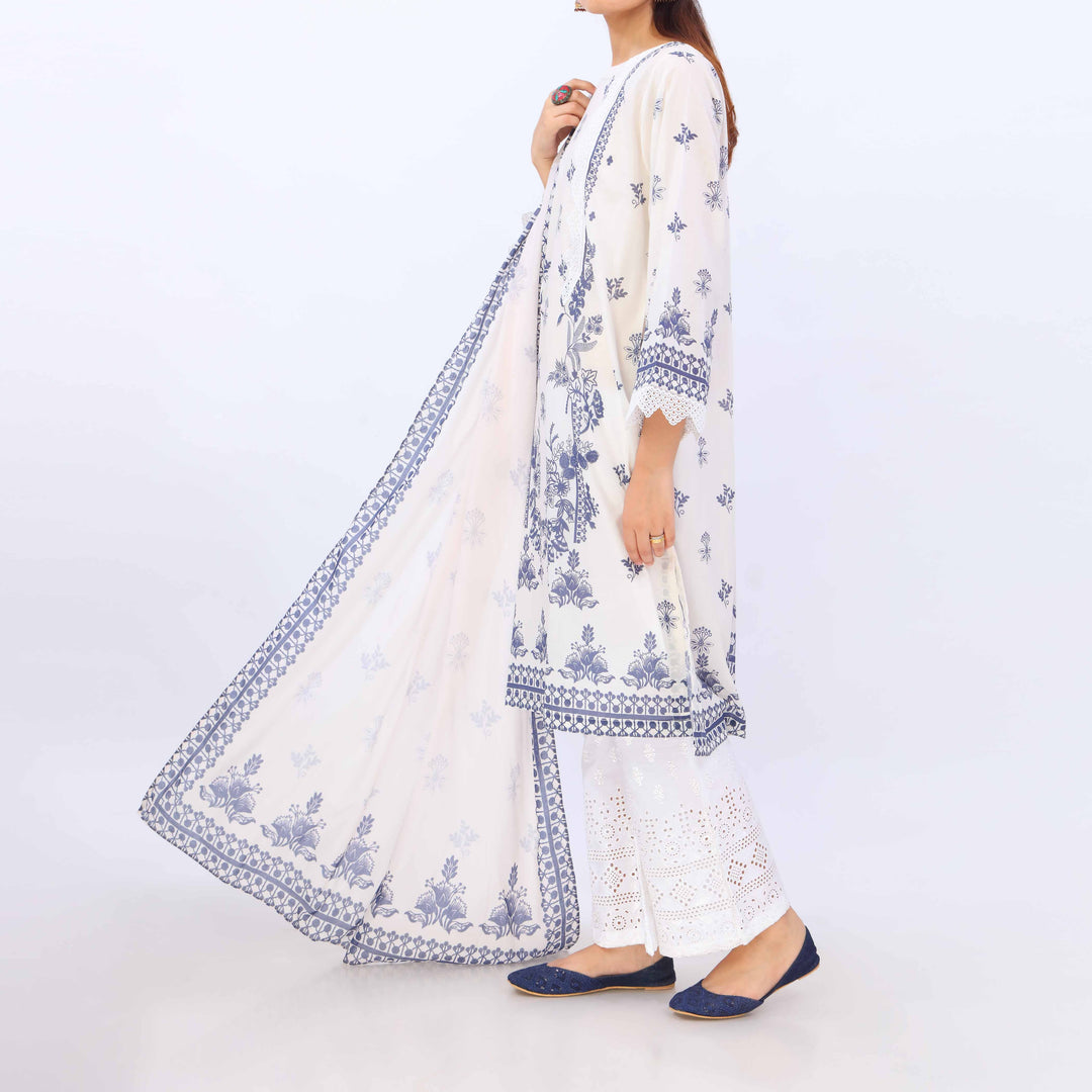 2 PC- Digital Printed Lawn Suit PS5426