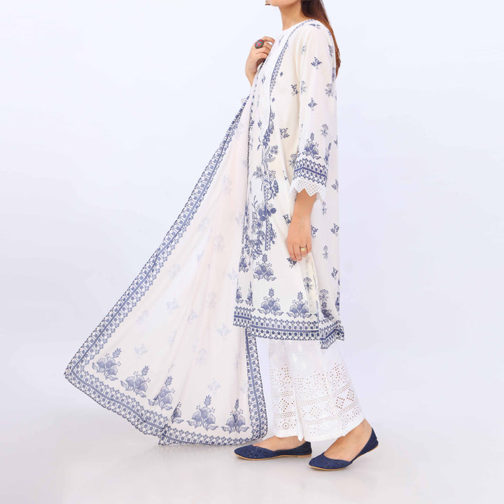 2 PC- Digital Printed Lawn Suit PS5426