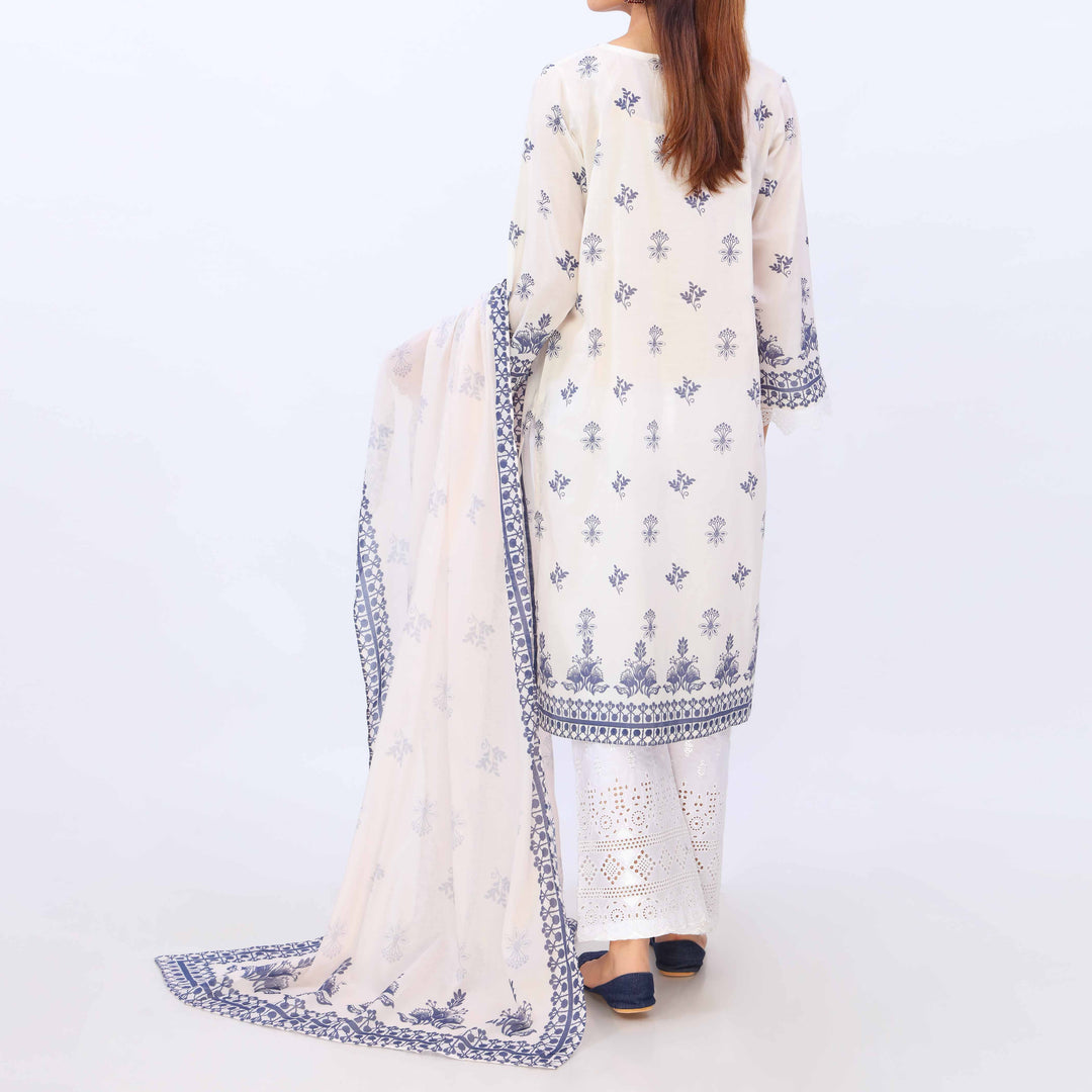 2 PC- Digital Printed Lawn Suit PS5426
