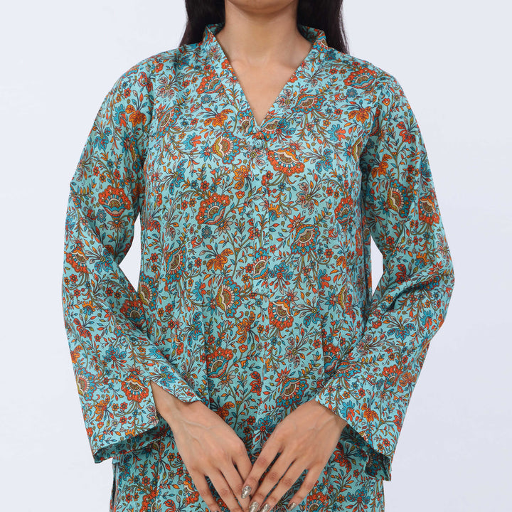 2PC- Digital Printed Lawn Suit PS5454