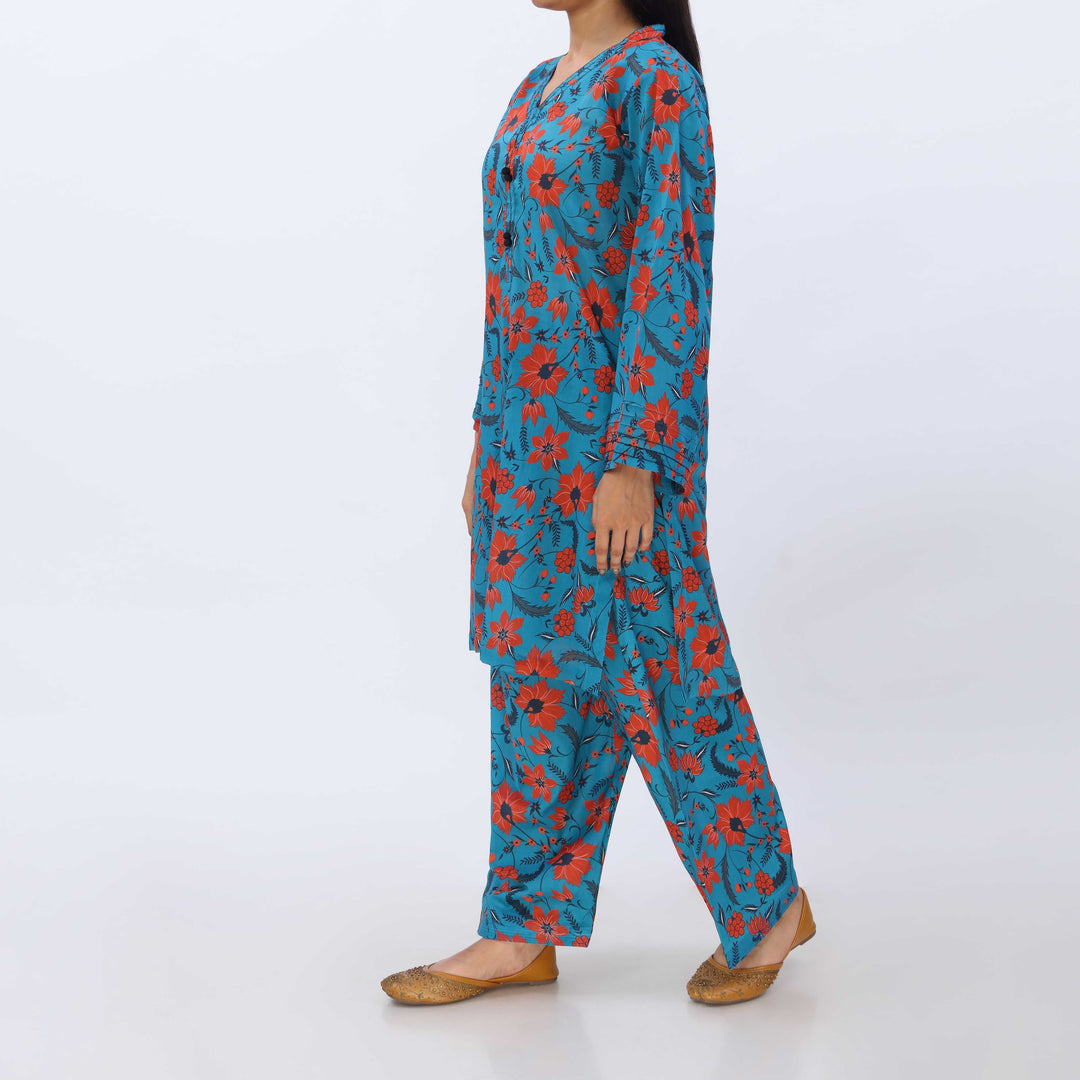 2PC- Digital Printed Lawn Suit PS5458