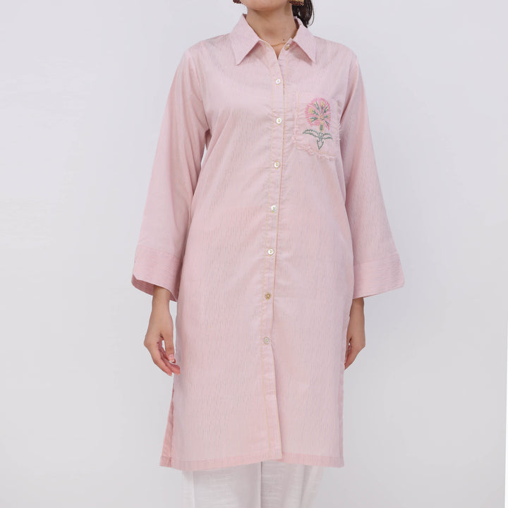 1PC- Yarn Dyed Jaquard Shirt PS5465