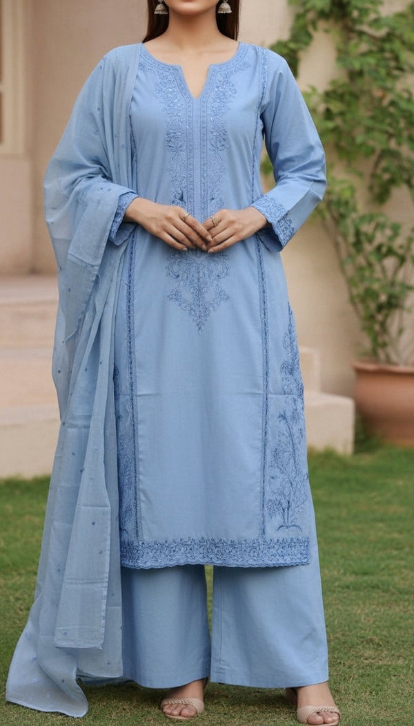 3 PC Embellished Suit PS6010
