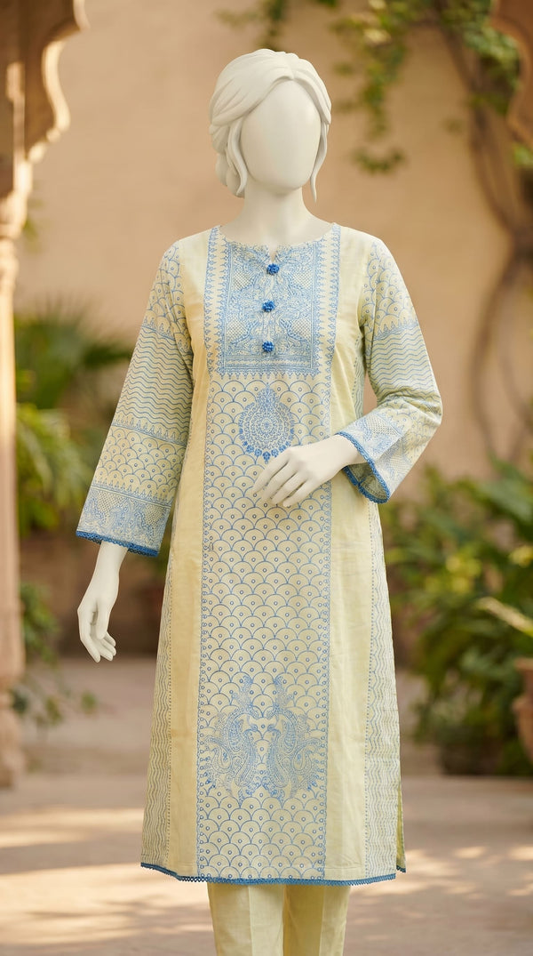 قميص دوبي مزخرف PS608820