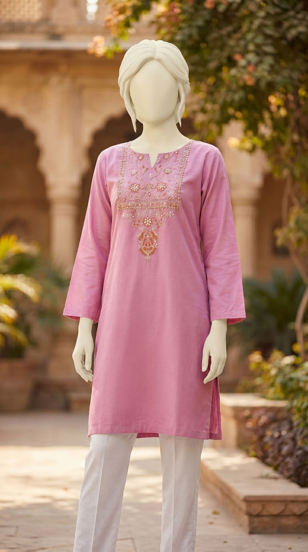 قميص دوبي مزخرف PS609418