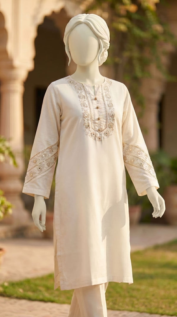 قميص دوبي مزخرف PS609662