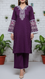 2 PC Embellished Chikan kari Suit PS6121