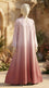 Pink Grip Silk Abaya PS619018