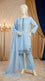 3 PC Embellished Cambric Suit PS619390